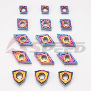 China Colorful Coating Carbide Turning Insert for High Precision Turning wholesale
