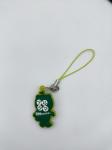 Small Cute PVC Key Holder , 3D Stereo Lobster Claw Clasp Keychain