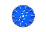 Blue Grey 10'' Diamond Cup Wheel Grinding Head for Concrete Brick Block