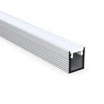 Anodized Painting Surface Mounted LED Profile For Wardrobe Closet Lamps