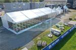UV Resistance Large Waterproof Outdoor Tent , White Party Tent Easy Opeation