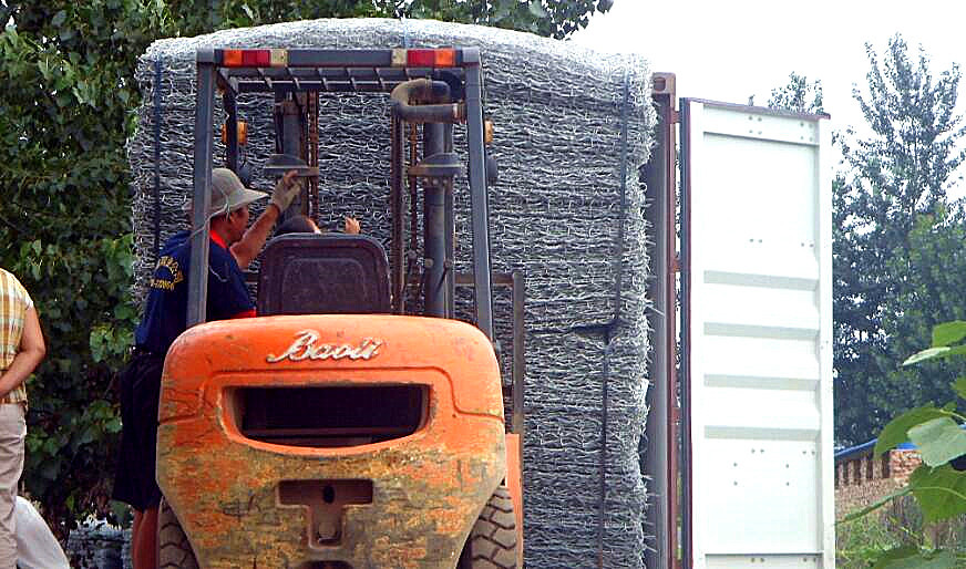 Q195 Frame 1m Welded Gabion Basket Welded Mesh Gabions