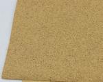 Popular 1.35m Width Mico-Granules Nature Cork Leather by Yard Color for Handag