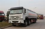 Sinotruk HOWO 8x4 Fuel Delivery Tanker For Liquid Gas Diesel Oil Transportation