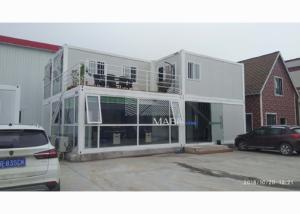 China Low Cost Flat Pack Container House Easy Assembly Stackable Living Apartment wholesale