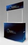 850x455x880mm 1230x510x900mm Promotional Booth Outdoor Indoor Use