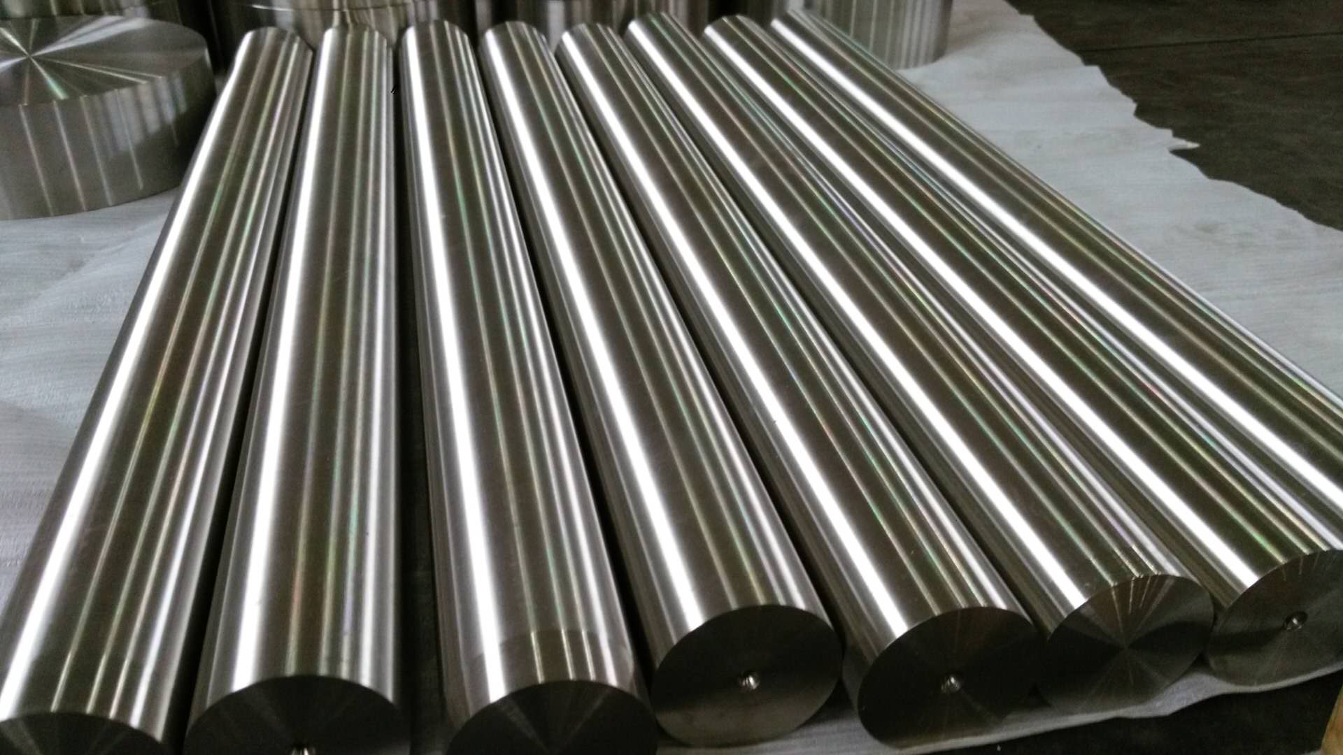 Zinc Plating Cnc Machining Gr2 Titanium Alloy Rod