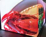 6500nits High Quality Digital Billboards Outdoor Full Color LED Display Curved