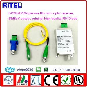 China 40~1050MHz GPON/EPON/GEPON fttx passive optic receiver OR100WF for triple-play, FTTH CATV O/E CONVERTER wholesale