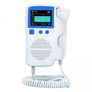 China ABS DC3.7V 3MHz Fetal Doppler Heartbeat Detector For Clinic wholesale