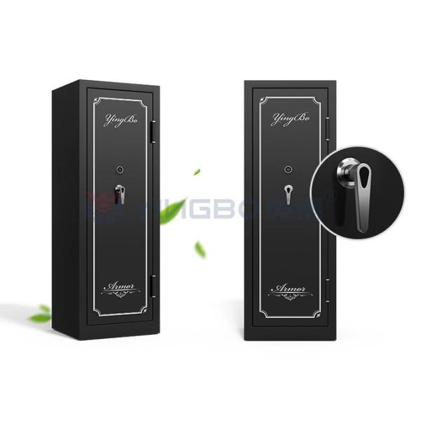 Multiple Firearm Safe Anti Theft Function Armament Gun Safe Box With Key Opening