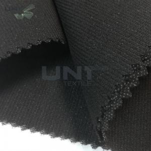 China 100% Polyester Mesh New Warp Knit Woven Fusible Interlining Fabric For Suit Uniform Clothing wholesale