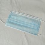 Self Protective Blue White Face Mask For Hospital 3ply Disposable Anti Virus