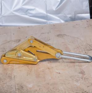 China Aluminum Alloy Cable Pulling Clamp Insulated Conductor Gripper 1.7kg ~ 3.2kg Weight wholesale