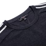 Printed Viscose Long Sleeve Warm Sweater for Men