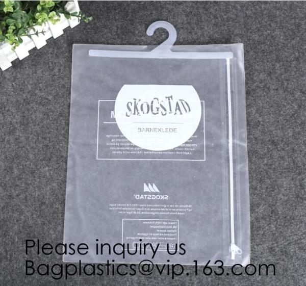 Biodegradable Compostable pac Hanger Garment Underwear Clothes Package Hanging