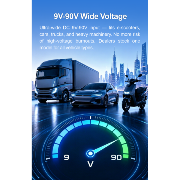 VF06 4G LTE Waterproof Wide-Voltage Fleet Tracker