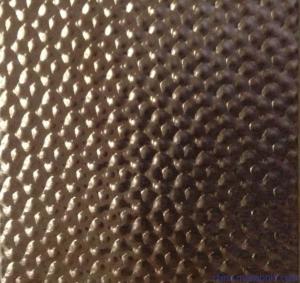 China 304 Embossed Stainless Steel Metal Sheet Decorative For Kitchen Wall And Cabinet wholesale