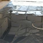 Waterproof Car Wash Mat for Home Garage PVC Black