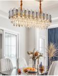 Creative Led Chandelier For Live Room 2021 Luxury Crystal Lamp Rectangle