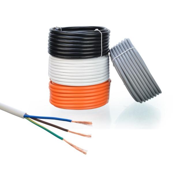 Insulation PVC Insulated Pure Copper Conductor VGV Power Cable RVV 3x2.5mm2 3x1