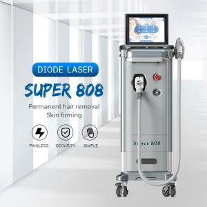 China 600W 3 Waves Diode Hair Removal Laser Machine Grey Color 2 Year Warranty on sale