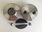 Satin / Mirror Stainless Steel Balustrade Posts For Glass Railing System