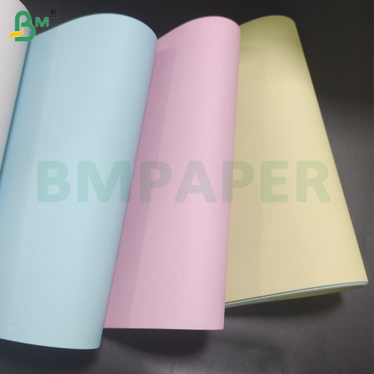 55gsm Receipt Book Paper Clear Carbonless Printing Copy Paper