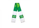 Polyester Satin Printing Sports Team Scarves , Promotional Custom Sports Scarves