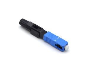 China 2 X 3 mm Cables Field Assembly Connector , SM / MM LC Fiber Optic Connector wholesale
