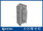 IP55 Sunproof Outdoor Power Cabinet Telecommunication Enclosure With Heat