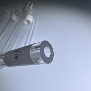 China 1inch 2inch 3inch Customized Transparent Sapphire Tube 10 - 800mm wholesale