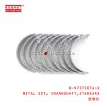 8-97372076-0 Standard Crankshaft Metal Set 8973720760 Suitable for ISUZU M801