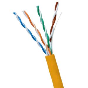 China UTP CAT6A 23AWG 500MHz CPR Dca LSZH Cable 1000FT For Network Connection wholesale