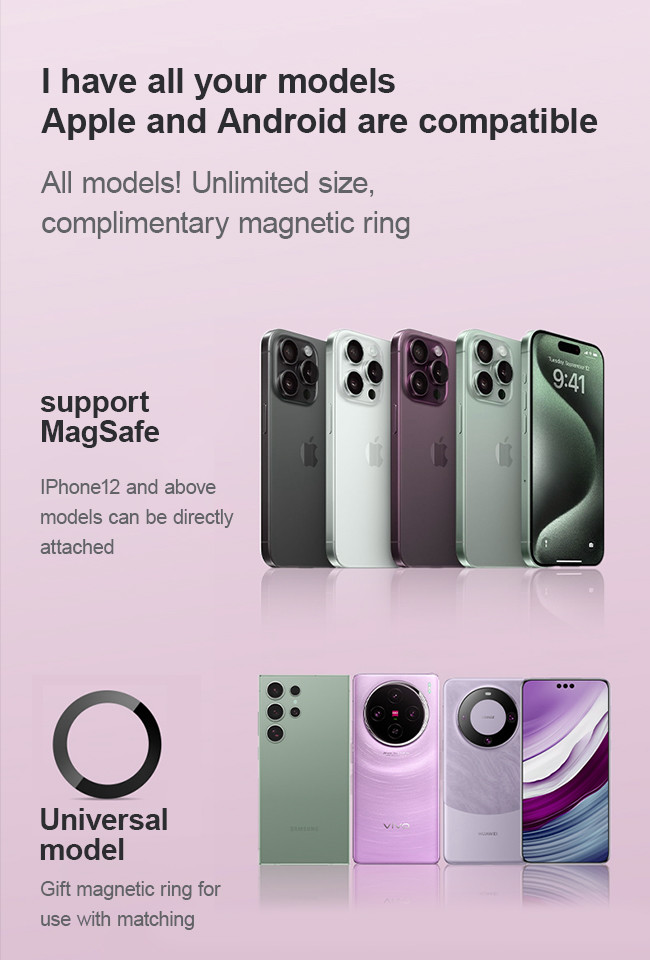 Wireless Car Phone Holder With Fast Charging And RGB Light Effect For Iphone Charger Stand With Aluminium Alloy Texture