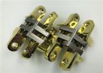 Casting Zinc Alloy Silent Heavy Duty Hidden Hinges For Light Interior Wooden