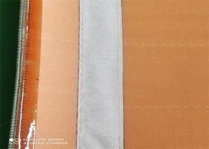 China 1600 Air Permeability Yellow Polyester Mesh Belt With 80 Microns wholesale