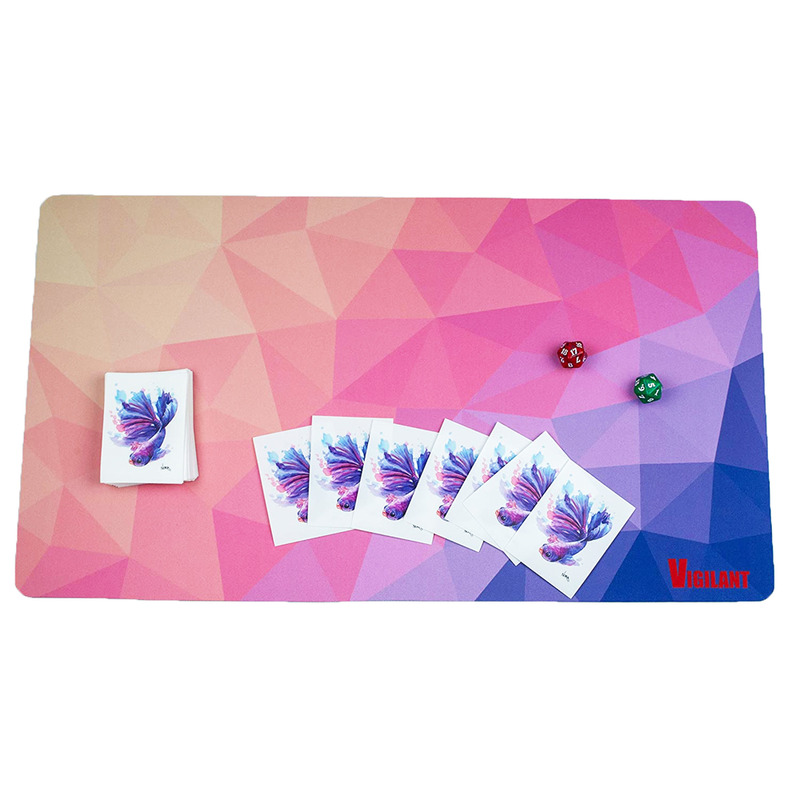 Minglu CMP-015  Card Game  Playmat Dusk Design  Gaming TCG Mat for Cards