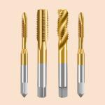 M6 M7 M8 M9 M10 Spiral Fluted Tap Milling Cutter Metric Screw Thread Tap