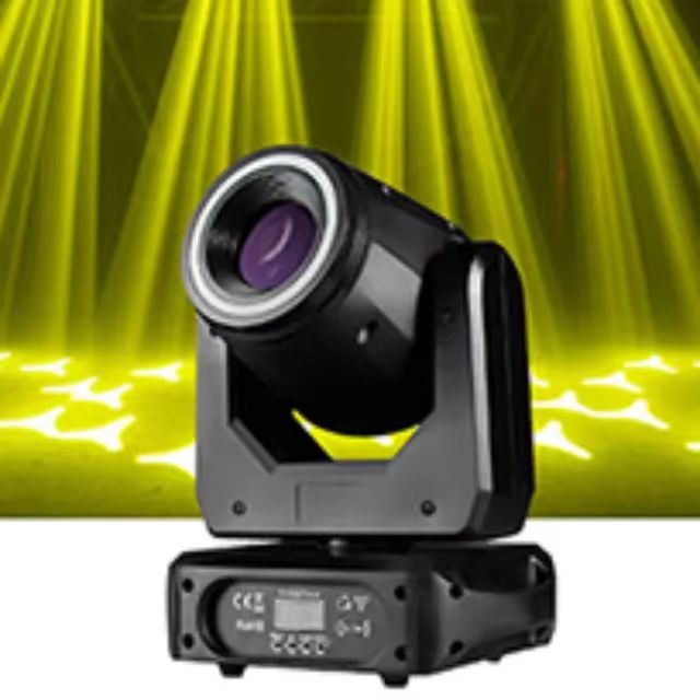 Hotel LED Display 120W 8 Color Remote Control Mobile Headlight for Wedding Christmas DJ Disco KTV Bar Party Stage