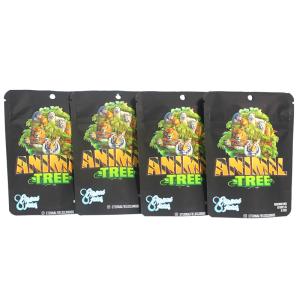China Soft Touch Matte Stand Up Mylar Bag Zipper Heat Sealed 3.5g wholesale
