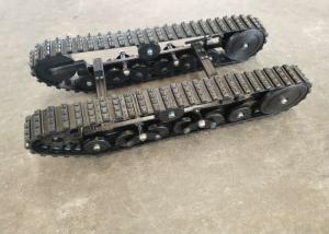 China ISO9001 Passed Rubber Steel Track Undercarriage DP-BGM-100 Robot Machinery Parts wholesale