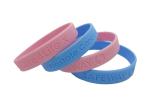 Customized Debossed Sports Silicone Wristbands 202x12x2mm Solid Colors
