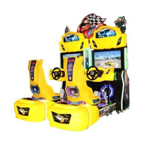 China Coin Operated Ridge Racer Arcade Machine Simulator Racing Car Kid's Game wholesale