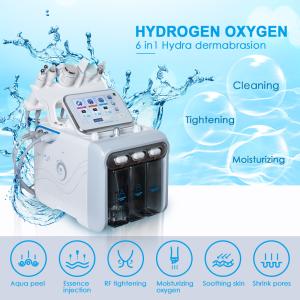 China 8 water sculpture heads 260W power micro hydro dermabrasion system portable skin analysis machine wholesale
