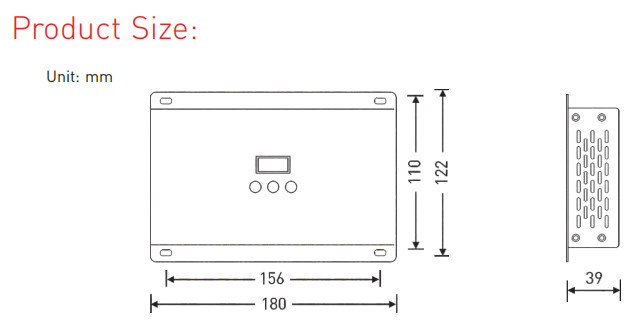 Led DMX Decoder Constant Voltage DC12V-24V 3A*16CH RJ45 16 channel output