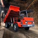Wheel 73hp Diesel Engine Underground Articulated Truck Loading 5 Ton