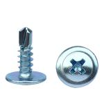 DIN Standard Stainless Steel Hardened Large Flat Self Tapping Screw for Customer
