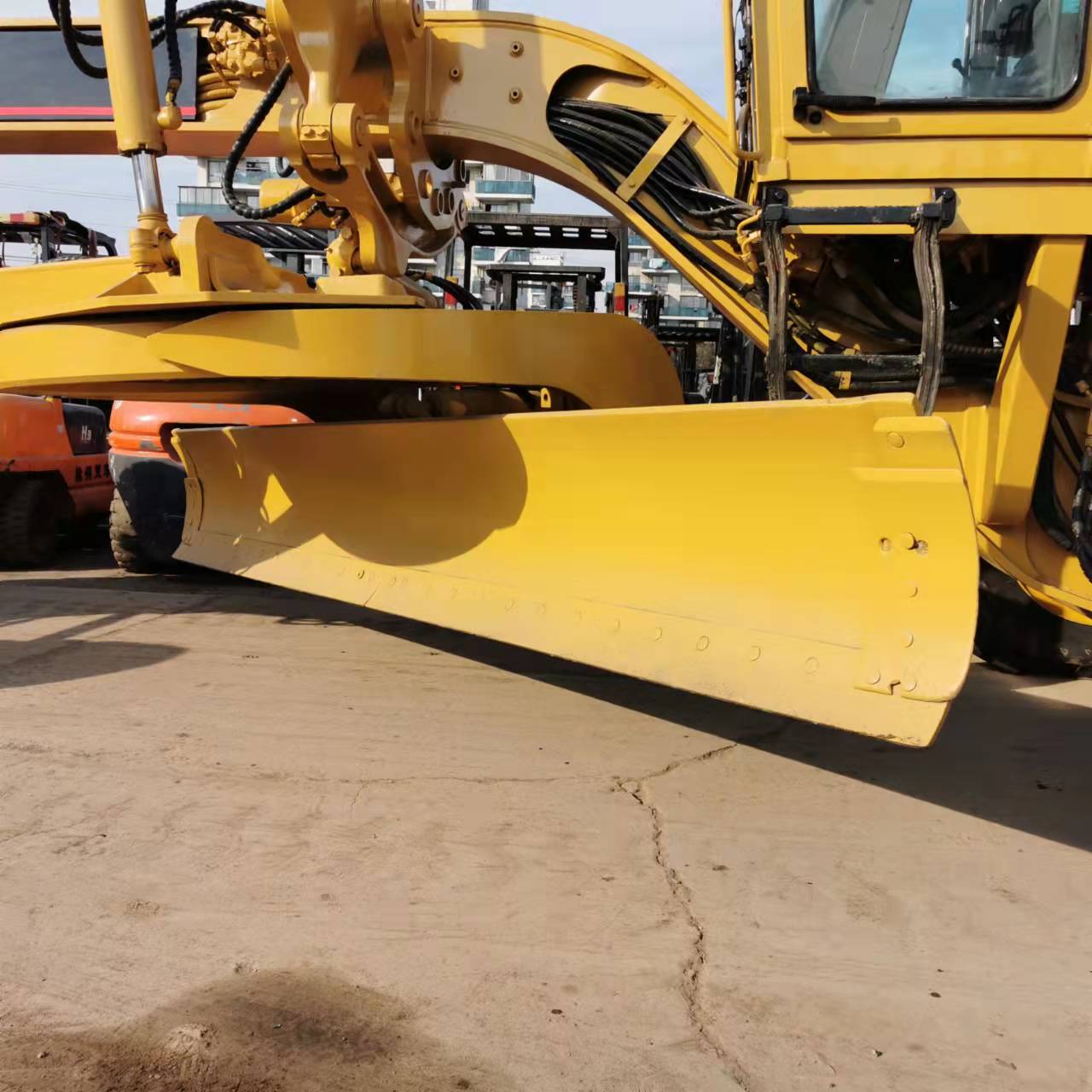 Used CAT 140H Motor Grader with 24150Kpa Main Pump Pressure