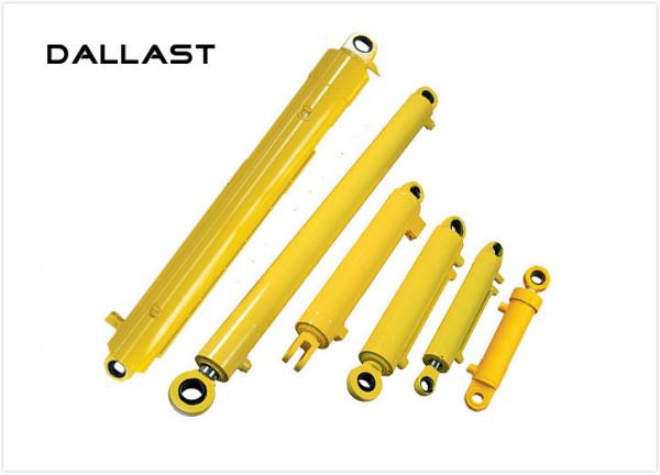 Quality Custom Hydraulic Oil Cylinders Double Acting  for Agricultural Dump Truck for sale